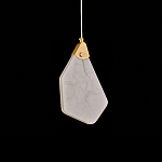 Подвесной светильник фигурный плафон Stone Polygon варинант исполнения - 2 | Loft Concept в Перми