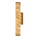 Бра цилиндрической формы из натурального алебастра Calcite Geometry варинант исполнения - 2 | Loft Concept в Перми