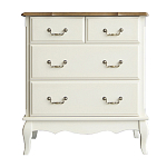 Комод с 4-мя большими ящиками из массива берёзы Interiors Romance варинант исполнения - 2 | Loft Concept в Перми