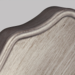 Бра серебрянного цвета с лампой в виде свечи на изогнутой ножке Feiss варинант исполнения - 2 | Loft Concept в Перми