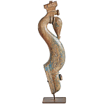 Арт-объект из антикварного тика Antique Fragment Statuette варинант исполнения - 1 | Loft Concept в Перми