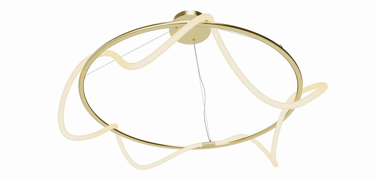 Люстра Luke Lampco Tracer Chandelier Gold 100 Люстра Luke Lampco Tracer Chandelier Gold 100 - Loft-Concept в Перми