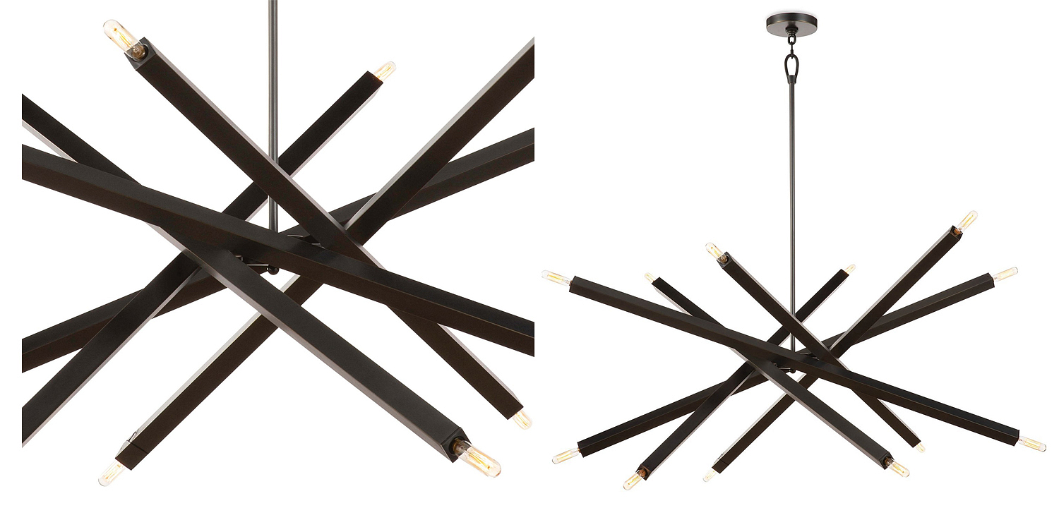 Люстра Blathmac Black Chandelier Люстра Blathmac Black Chandelier - Loft-Concept в Перми