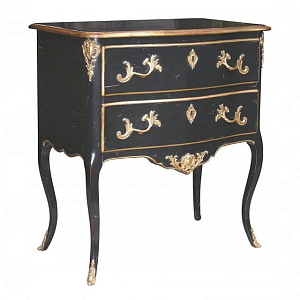 Комод L.XV CHEST OF DRAWERS black