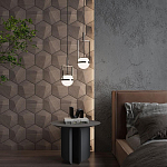 Гипсовая 3D панель с принтографией PM-30 варинант исполнения - 6 | Loft Concept в Перми