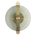 Бра с круглым стеклянным плафоном Gingham варинант исполнения - 7 | Loft Concept в Перми