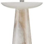 Настольная лампа на конусовидном корпусе с чашей и с тканевым абажуром Daydreaming варинант исполнения - 1 | Loft Concept в Перми