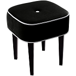 Квадратный мягкий пуф на черных ножках Winton Pouf Square варинант исполнения - 5 | Loft Concept в Перми