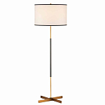 Торшер с тканевым абажуром в форме цилиндра Pinwheel Shape Base варинант исполнения - 1 | Loft Concept в Перми