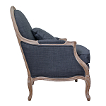 Кресло Ava Classical Armchair graphite flax варинант исполнения - 2 | Loft Concept в Перми