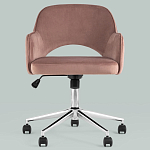 Кресло для компьютерного стола Veloury Pink варинант исполнения - 4 | Loft Concept в Перми