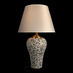 Настольная лампа с цветочной росписью Lamp Flower Painting варинант исполнения - 7 | Loft Concept в Перми