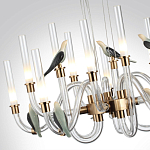 Люстра с декоративными птицами Ganthea D 73 см варинант исполнения - 3 | Loft Concept в Перми