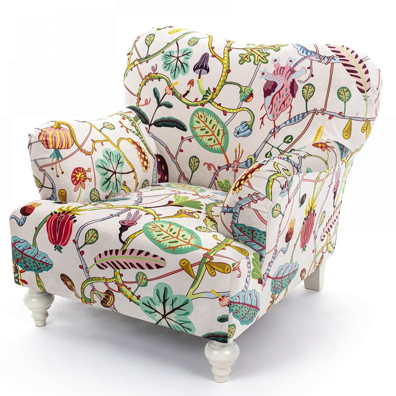 Кресло Seletti Armchair Botanical diva white Белый Мульти Кресло Seletti Armchair Botanical diva white Белый Мульти в Перми | Loft Concept