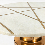 Кофейный столик с мраморной столешницей Sleeve варинант исполнения - 2 | Loft Concept в Перми