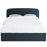 Двуспальная кровать с подъемным механизмом Mathise Bed Deep Blue варинант исполнения - 3 | Loft Concept в Перми