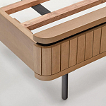 Кровать двуспальная из массива манго Toinette варинант исполнения - 7 | Loft Concept в Перми