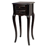 Консоль маленькая из массива березы с 2-мя ящиками в стиле прованс Vintage варинант исполнения - 1 | Loft Concept в Перми