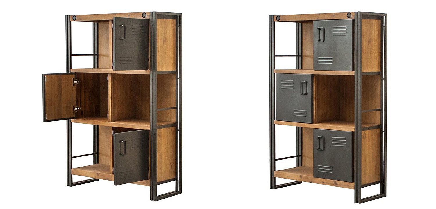 Стеллаж Industrial Brooklyn II Стеллаж Industrial Brooklyn II - Loft-Concept в Перми