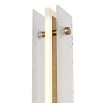 Торшер с прямоугольным плафоном с эффектом морозного стекла Freezing варинант исполнения - 4 | Loft Concept в Перми