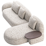 Модульный Диван Orus с кушеткой и столиком варинант исполнения - 3 | Loft Concept в Перми