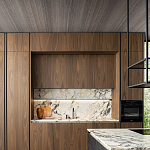 Кухонный гарнитур из натурального камня и дерева INTERSECTION Dada Engenereed Kitchen варинант исполнения - 19 | Loft Concept в Перми