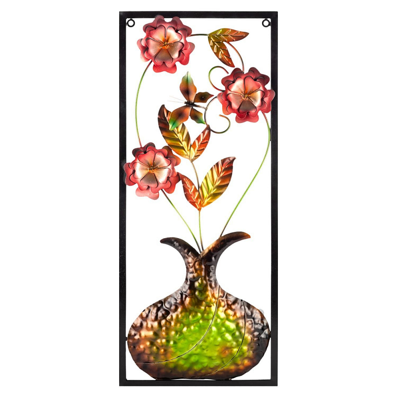 Аксессуар настенный из металла Blank Space Bouquet of flowers Мульти в Перми | Loft Concept 