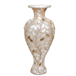 Торшер из перламутра в виде вазы Indonesian Vase варинант исполнения - 1 | Loft Concept в Перми