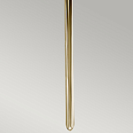 Бра вертикальное с белым полукруглым плафоном и длинным стержнем L Kichler варинант исполнения - 9 | Loft Concept в Перми