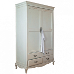 Шкаф платяной двухстворчатый с 4-мя ящиками Interiors Romance варинант исполнения - 1 | Loft Concept в Перми