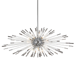 Дизайнерский светильник с лучами Morning Sun Chandelier Silver варинант исполнения - 6 | Loft Concept в Перми