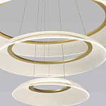 Люстра подвесная с 3-мя кольцевыми светодиодными лампами Catcher варинант исполнения - 3 | Loft Concept в Перми