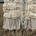 Вязанное панно для ресторана WINTER варинант исполнения - 5 | Loft Concept в Перми