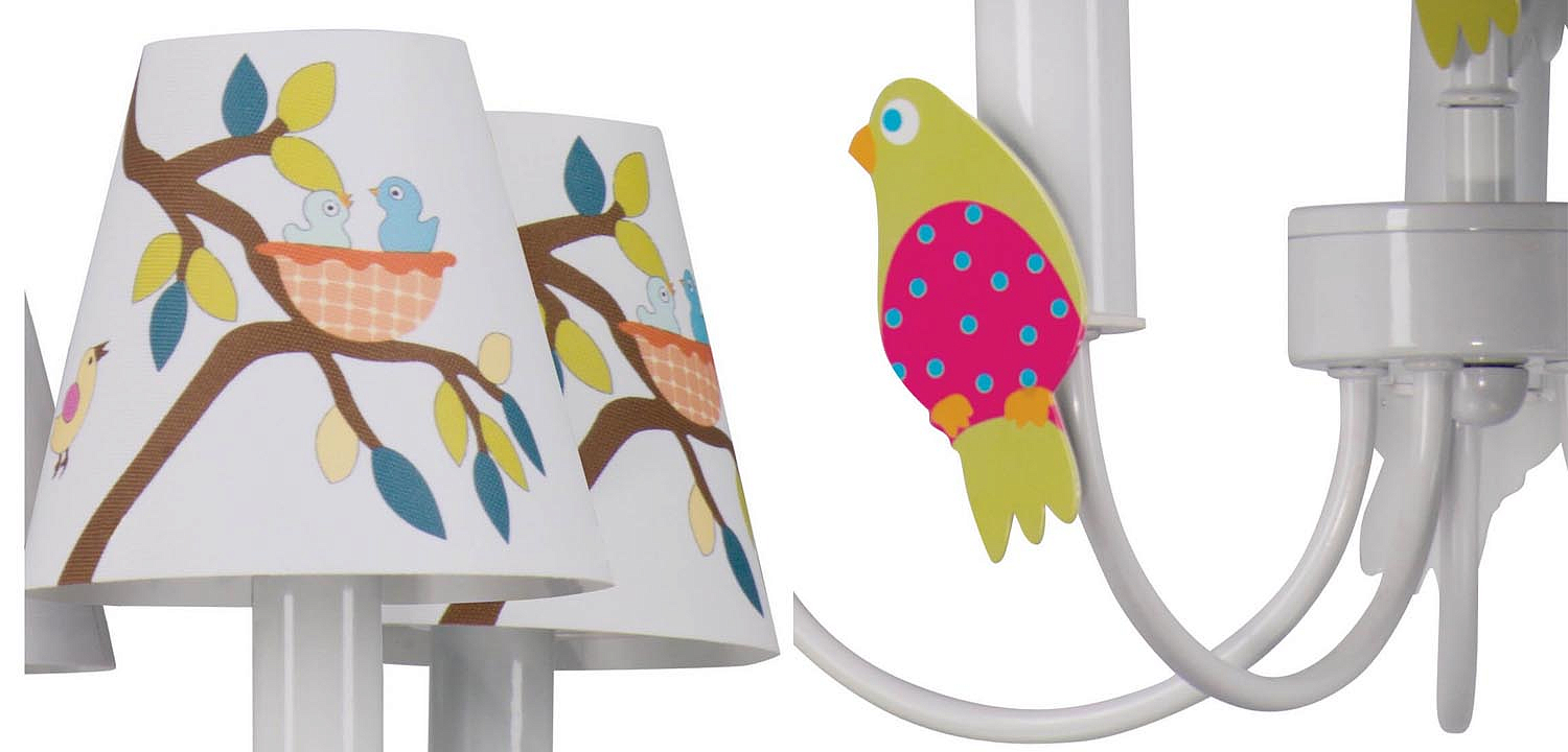 Люстра Сolored Nestlings Chandelier Люстра Сolored Nestlings Chandelier - Loft-Concept в Перми
