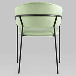 Стул в велюре фисташкового цвета Horizon варинант исполнения - 4 | Loft Concept в Перми