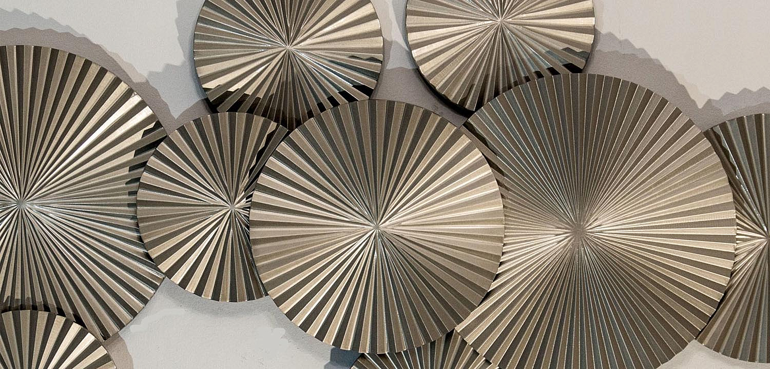 Арт-объект Apollo Champagne Wall Plaque Disc 9 Арт-объект Apollo Champagne Wall Plaque Disc 9 - Loft-Concept в Перми