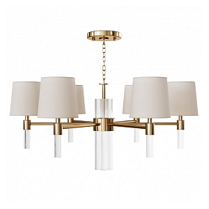 Люстра с тканевыми абажурами Wheeltube