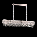 Люстра волнистой формы с каскадом из прозрачного хрусталя Constant Sparks варинант исполнения - 1 | Loft Concept в Перми