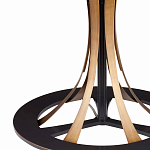 Торшер с основанием в виде стебля с листьями и тканевым абажуром Flowing Leaves варинант исполнения - 3 | Loft Concept в Перми