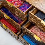 Комод с выдвижными ящиками и фактурным фасадом Termite варинант исполнения - 2 | Loft Concept в Перми