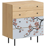 Комод с принтом на ящиках Elise Chest of Drawers варинант исполнения - 6 | Loft Concept в Перми