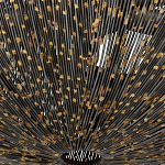 Люстра в форме колокола с декором из тонких железных нитей Jagged Pattern варинант исполнения - 2 | Loft Concept в Перми