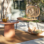 Садовое кресло из искусственного ротанга Mills Rattan Wicker Chair варинант исполнения - 8 | Loft Concept в Перми