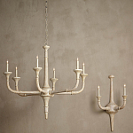 Люстра из дерева в форме подсвечника Coastal Aesthetics варинант исполнения - 6 | Loft Concept в Перми