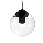 Подвесной светильник Selene Glass Ball Ceiling Lights Black  40 cm варинант исполнения - 3 | Loft Concept в Перми