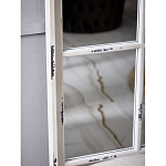 Зеркало-окно с арочным силуэтом в венецианском стиле Venetian White Mirror варинант исполнения - 5 | Loft Concept в Перми