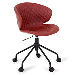 Стул из экокожи с стёжкой Kennedy варинант исполнения - 1 | Loft Concept в Перми