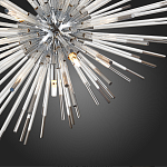 Дизайнерский светильник с лучами Morning Sun Chandelier Silver варинант исполнения - 1 | Loft Concept в Перми