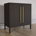 Современный Буфет Primo с 2 дверцами Темный орех варинант исполнения - 2 | Loft Concept в Перми