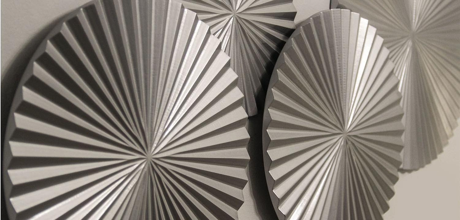 Арт-объект Apollo Silver Wall Plaque Disc 4 Арт-объект Apollo Silver Wall Plaque Disc 4 - Loft-Concept в Перми